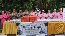 Wujud Kepedulian Polri di Bulan Ramadhan, Polres Bantaeng Berbagi Takjil